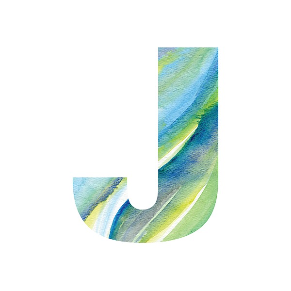 Watercolor Letter J Iphone 13 Case For Sale By Susan Porter