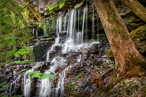 Rob Franklin - Waterfall at Old Stone Fort State Archaeological Park, TN