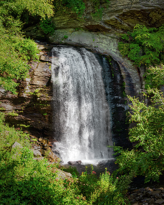 John Kirkland - Waterfall - Looking Glass Falls - Bevard NC