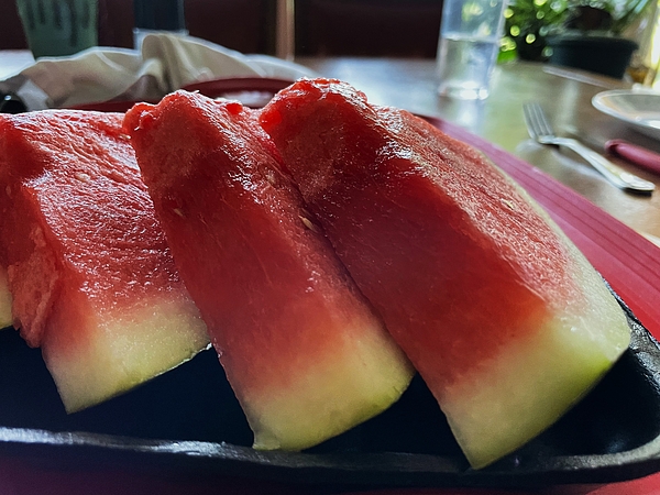 Thomas Brewster - Watermelon slices for dessert