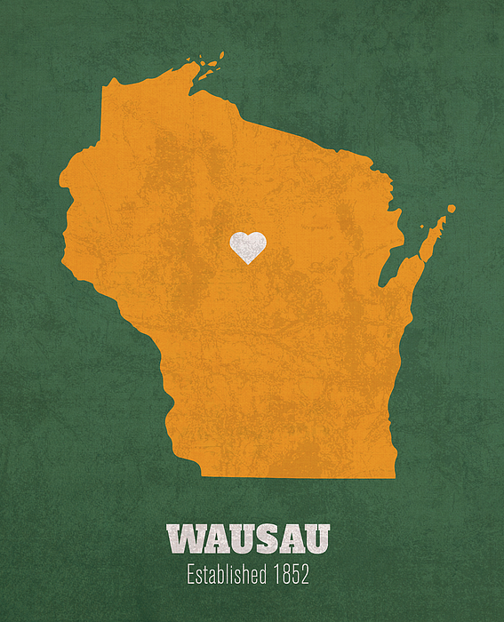 Wausau WI Map