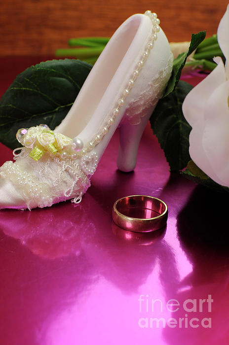 Premium Photo  Wedding shoes and accessories on white background