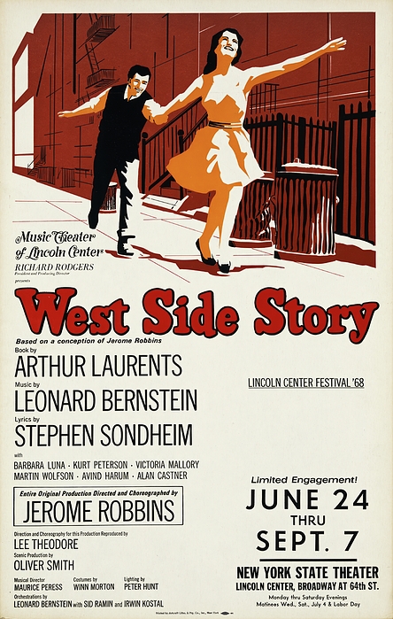 Artcraft Lithograph - West Side Story 1968