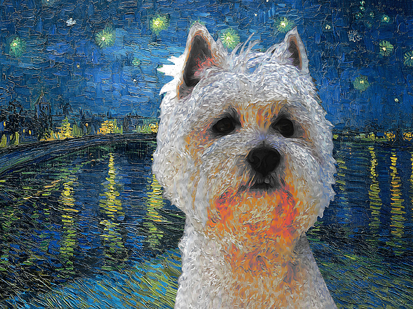 Deals Small Westie print