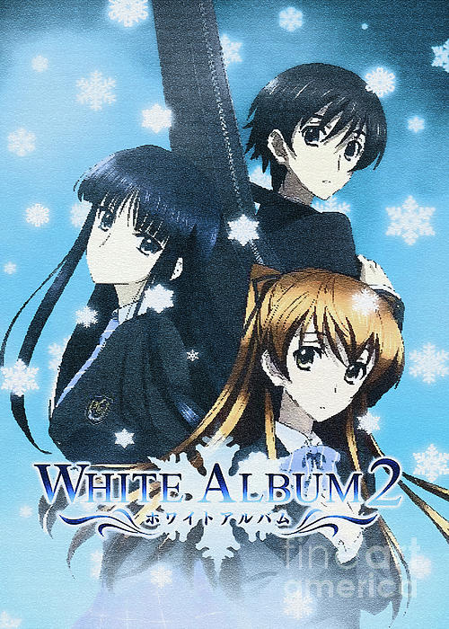 White Album 2 Anime Art Spiral Notebook by Gts Ko - Fine Art America