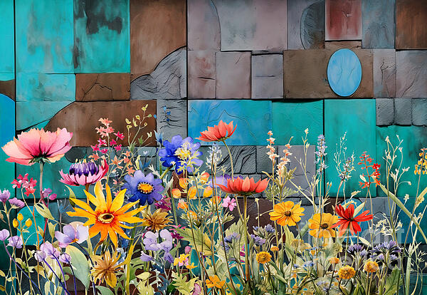 Beverly Guilliams - Wild Flowers on My Fence