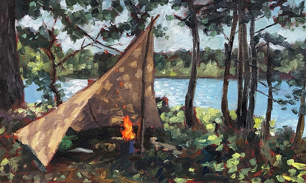 Ric Nagualero - Wilderness Painting N58