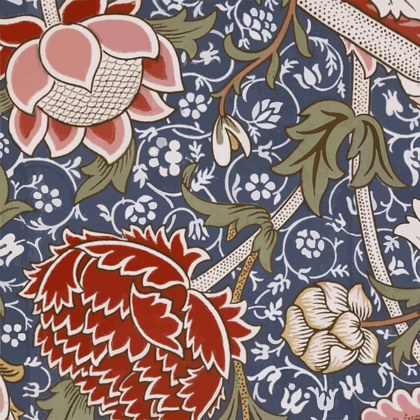 Vicky Brago-Mitchell - William Morris Vintage Floral Wallpaper Pattern