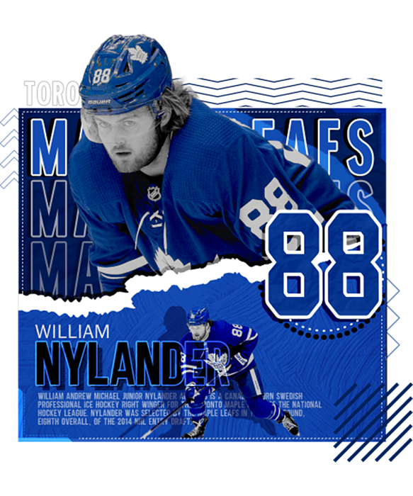 Maple Leafs select Swedish forward William Nylander eighth overall