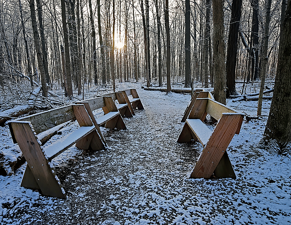 Steve Gass - Winter Sunrise 67, Indiana