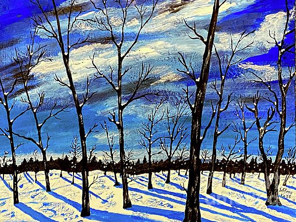 Jeffrey Koss -  Beautiful Blue Winter Shadows 