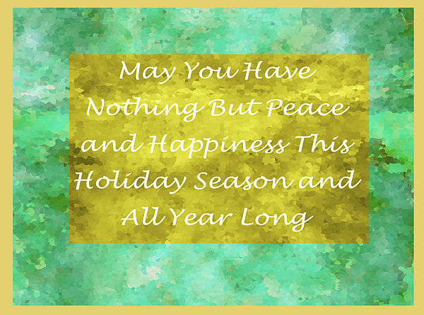 Wishing You Peace and Happiness Jigsaw Puzzle by Sharon Williams Eng -  Pixels Puzzles