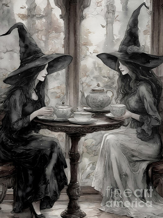 Witch top painting