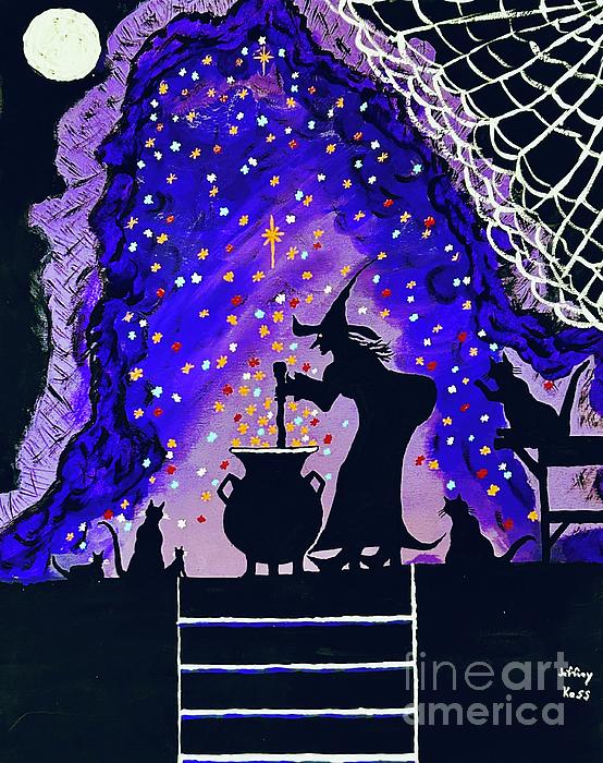 Jeffrey Koss - Witches Cauldron Pot Of Stars For Halloween.
