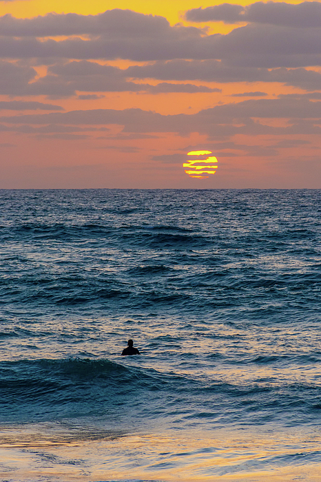 Beautiful Mediterranean Sea sunset Photograph by Barb Gabay - Pixels