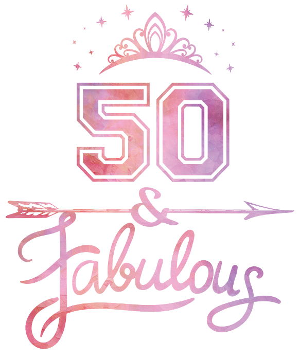 Women 50 Years Old And Fabulous Happy 50th Birthday print by Art Grabitees
