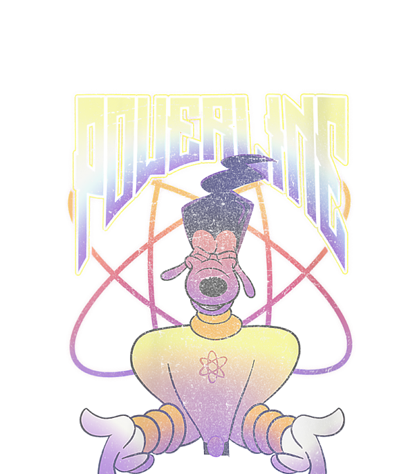 Womens Disney A Goofy Movie Powerline Logo Greeting Card by Chrisz Kiern