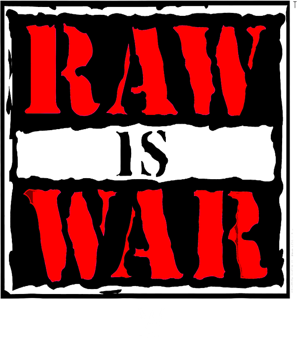 WWE Raw Is War Box Logo Sticker by Bryden Juliet - Pixels