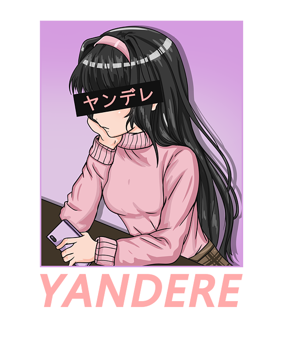 Yandere Gander Carpet Water Absorb Non-Slip Door Mat Yandere Anime Glitch  Png Japanese Wee Boo Blood Grin Creepy - AliExpress