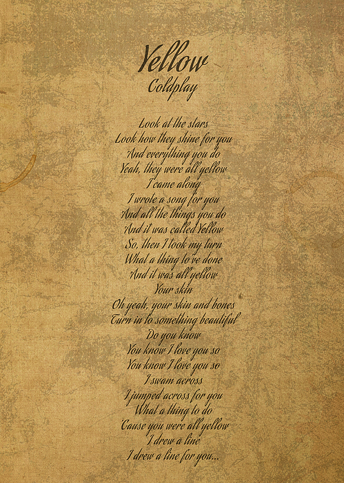 YELLOW (TRADUÇÃO) - Coldplay 