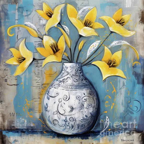 Tina LeCour - Yellow Calla Lily Flowers