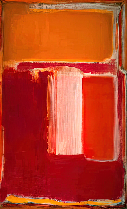 Mark Rothko - Yellow, Cherry, Orange