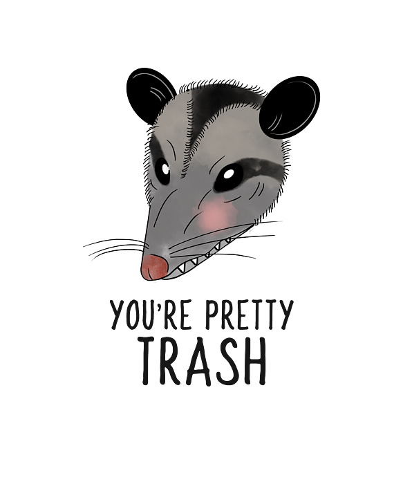 Trash Talker! | Greeting Card