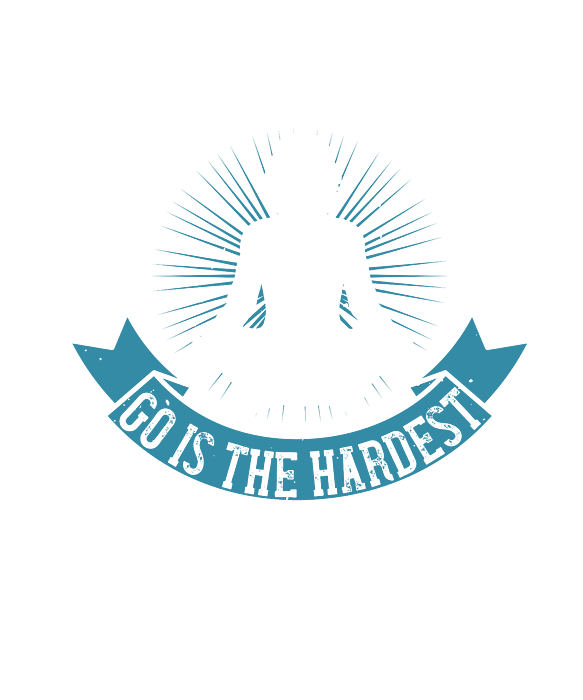Yoga Gift Letting Go Is The Hardest Asana Sticker by Jeff Creation - Pixels