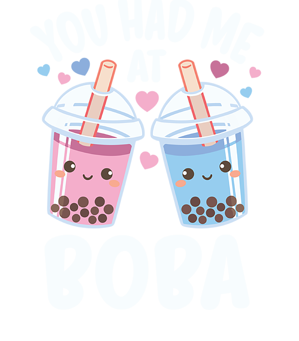 You Had Me At Boba - Boba Tea Gifts Kawaii Bubble Tea Cups Sticker for  Sale by jazminanett