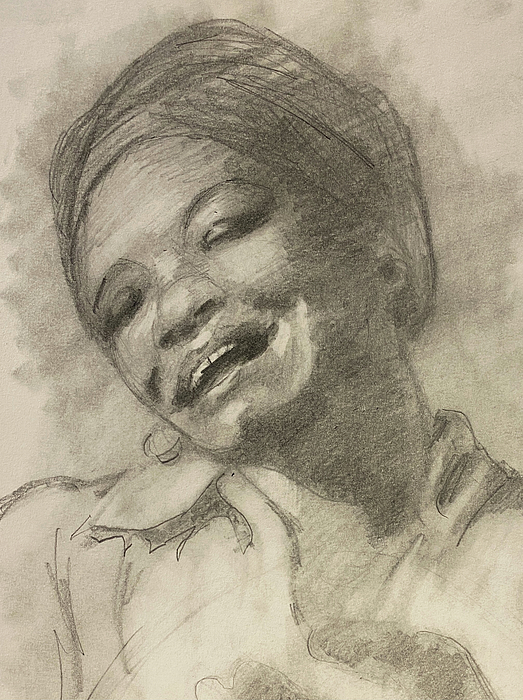 How to Draw Maya Angelou - DrawingNow