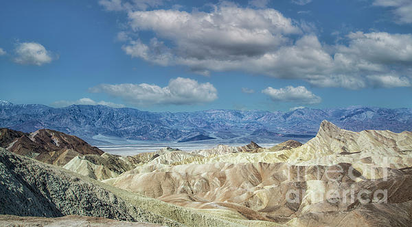 Natural Abstract - Zabriskie Point - Death Valley, Caliiforniia
