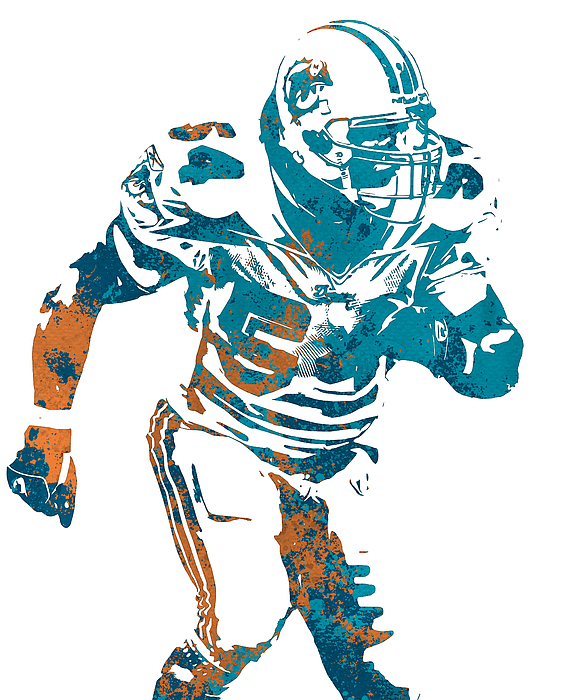 Miami Dolphins Greeting Card by Joe Hamilton