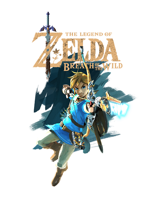 Zelda Breath Of The Wild Link Arch Shot Logo Greeting Card by Ivy Elliott