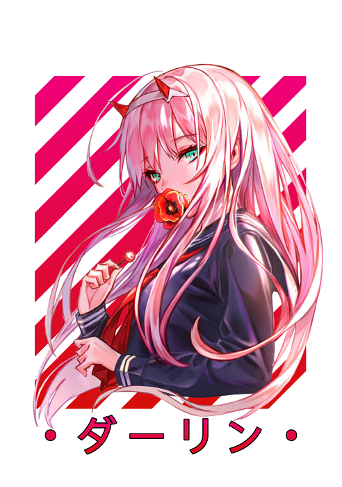 Zero two, Anime darling in the franxx! Poster for Sale by The