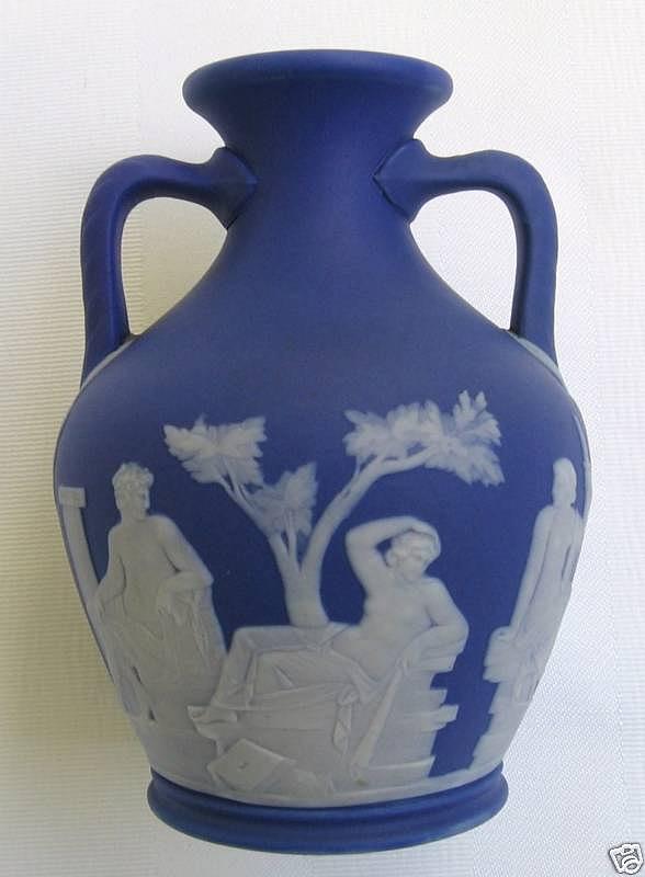 Blue Portland Vase Relief by Wedgwood