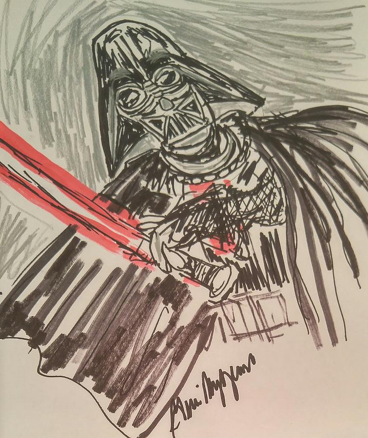 Star Wars  Darth Vader Painting