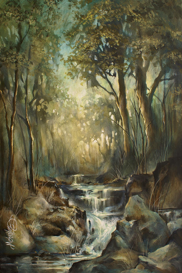 Endless Journey Painting by Michael Lang Endless Journey Painting by Michael Lang