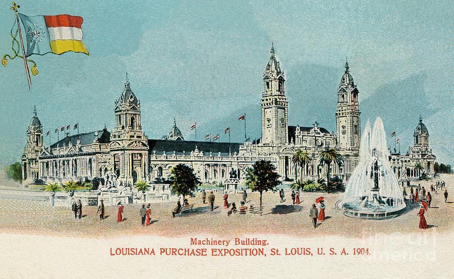 1904 Louisiana Purchase Exposition St. Louis Digital Art by Heidi De Leeuw