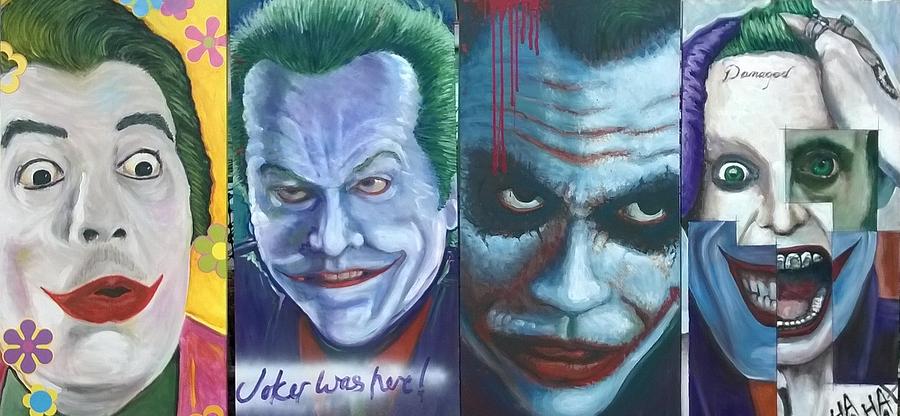 4 Jokers Painting By Scott Pallack