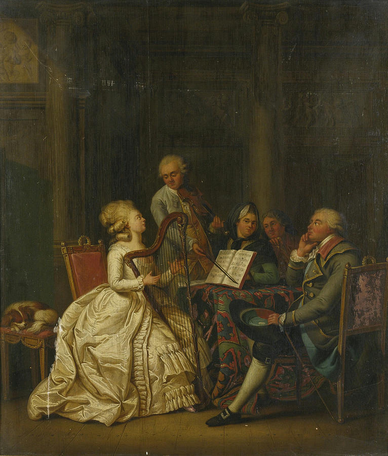  A Music Lesson Painting by Celestial Images