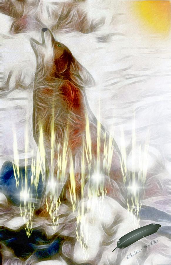  A Spiritual Healing Digital Art by Madeline  Allen - SmudgeArt