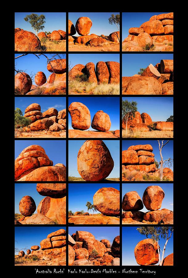  Australia Rocks Karlu Karlu Photograph by Lexa Harpell