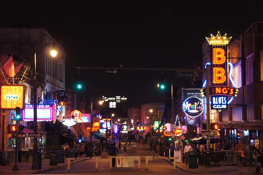 Beale Street, Memphis, TN Photograph by Art Spectrum