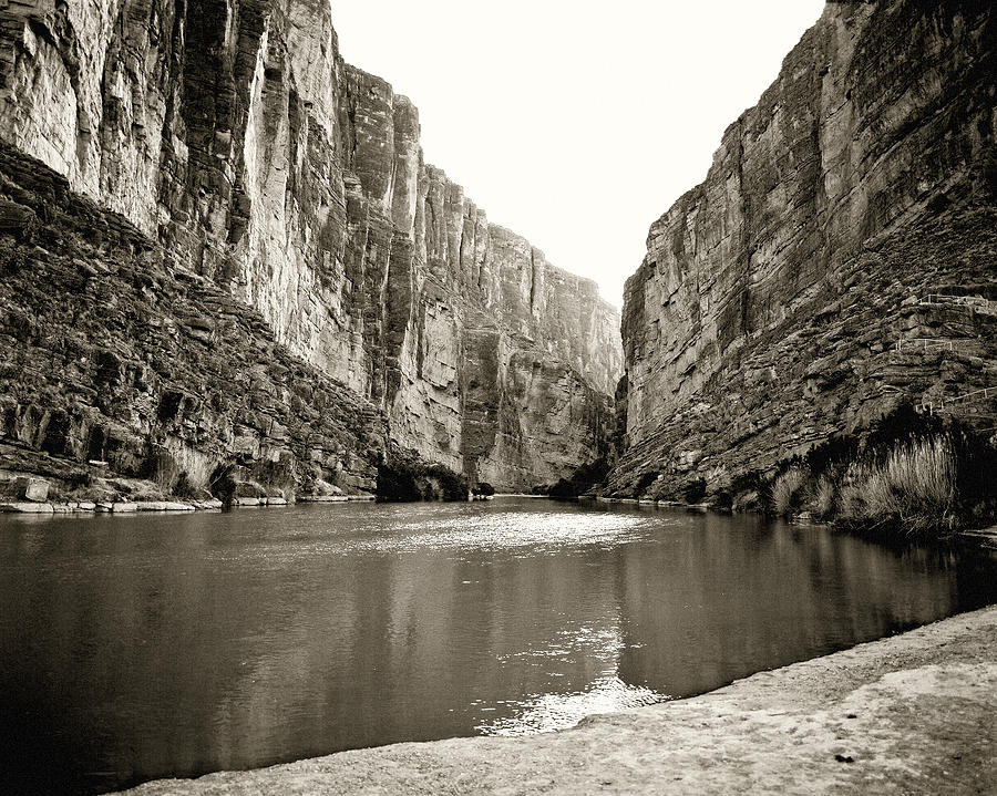  Big Bend National Park and Rio Grand River Photograph by M K Miller
