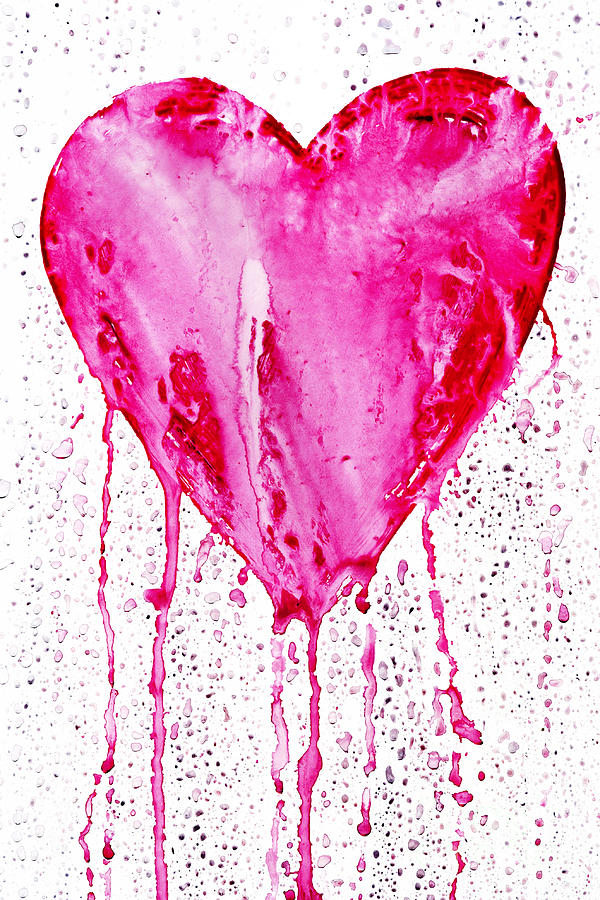  Bleeding Heart Painting by Michal Boubin