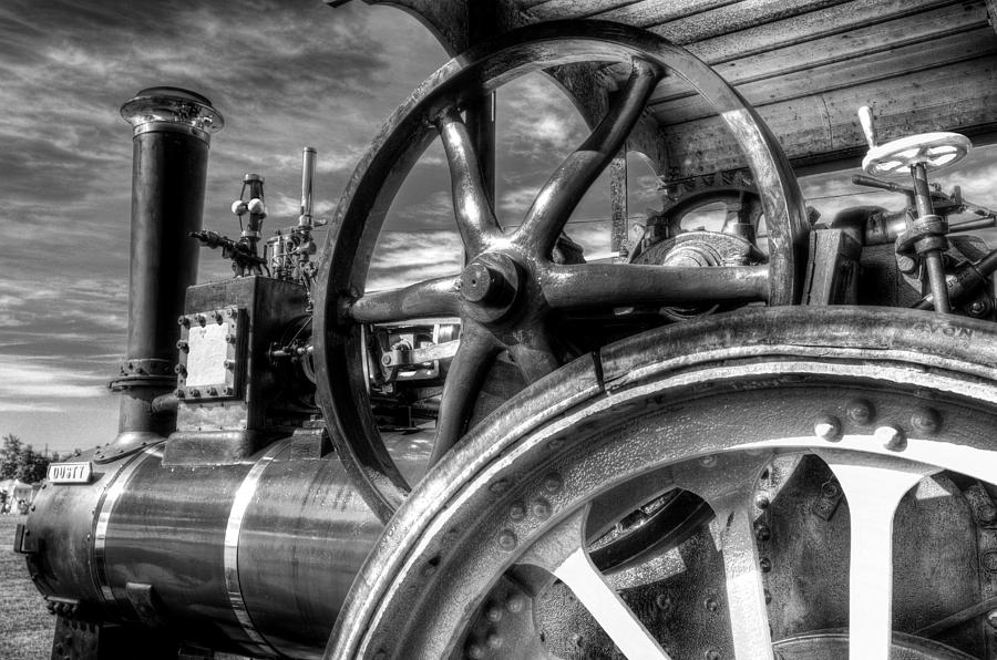  Clayton and Shuttleworth Traction engine Photograph by David Pyatt