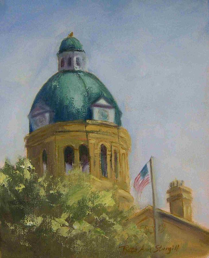 Architecture Painting - Courthouse by Ruth Ann Sturgill Architecture Painting - Courthouse by Ruth Ann Sturgill