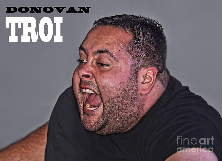  Evil Wrestling Manager Donovan Troi  Photograph by Jim Fitzpatrick