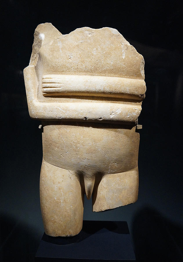Cycladic Nude male  Photograph by Andonis Katanos