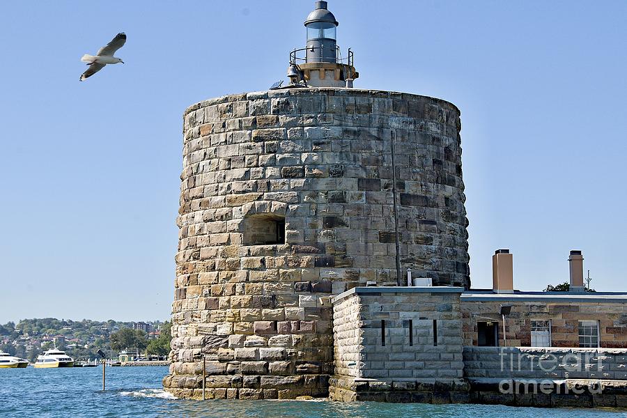  Fort Denison, in Sydney Harbour also known as Pinchgut Island. Photograph by Geoff Childs